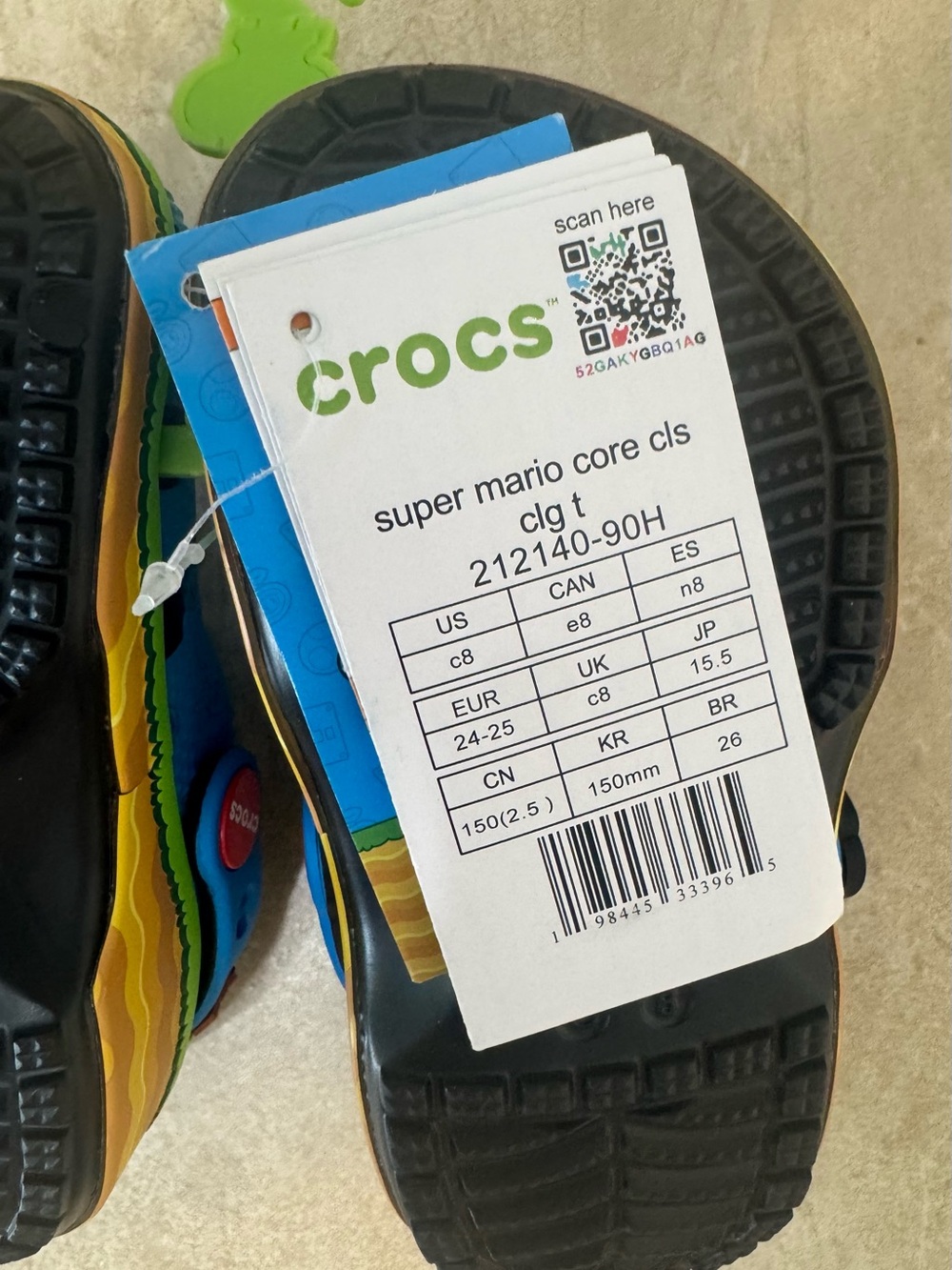 Crocs Kids Super Mario™ Clog - Picture 10 of 10